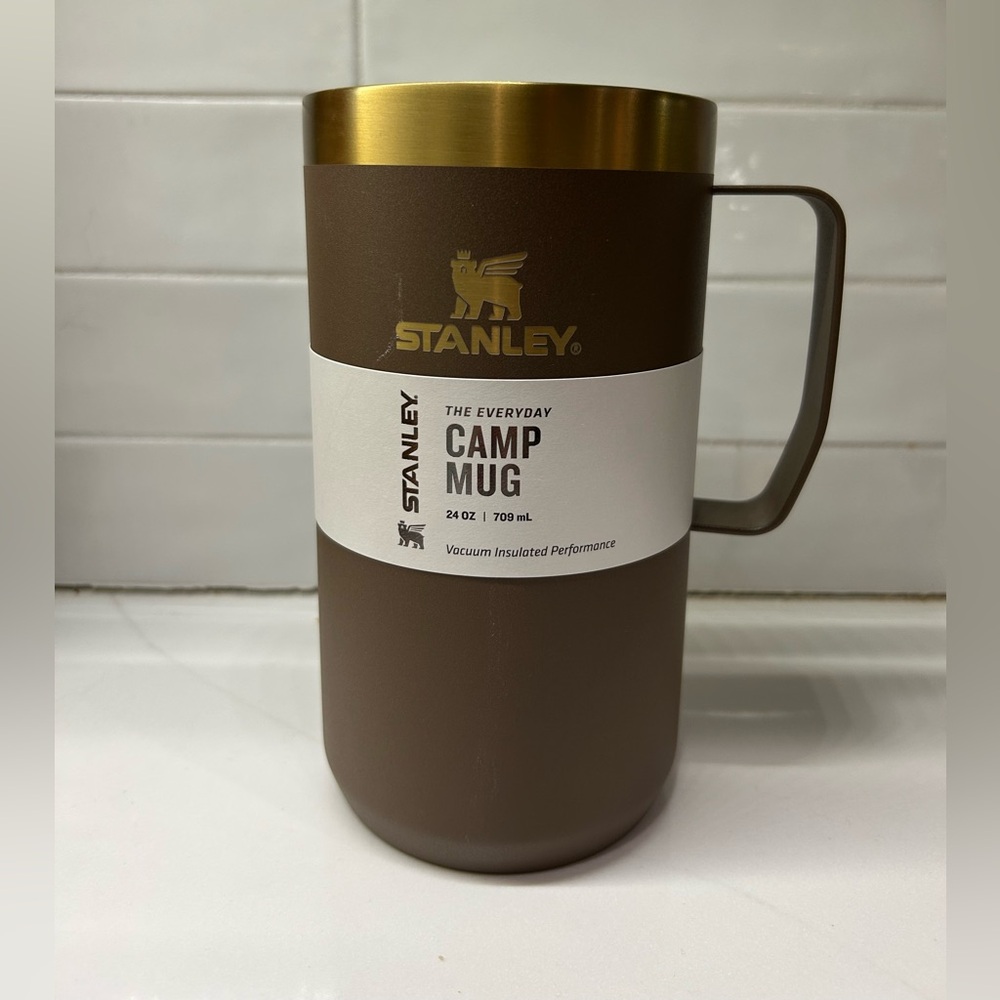Stanley Camp Mug Espresso Gold